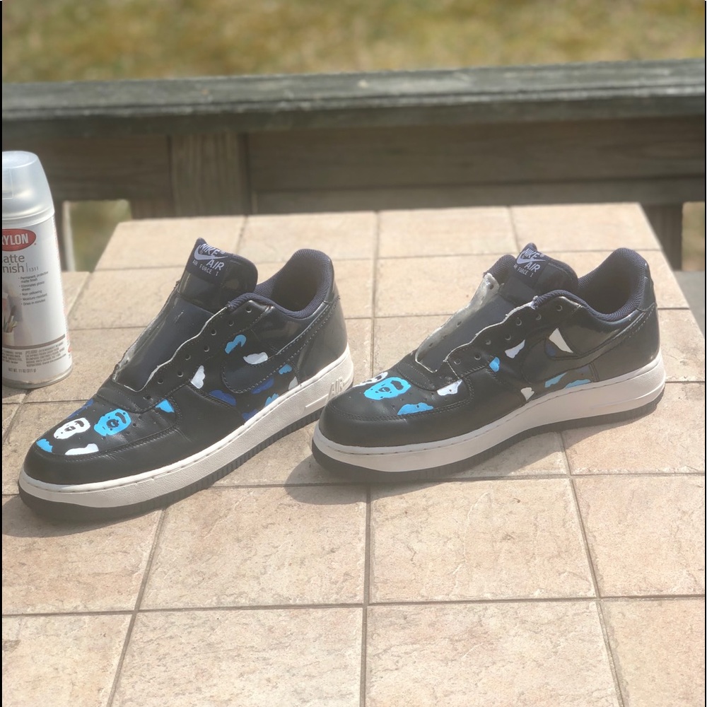 Air Force one Bape custom size 11 no sole